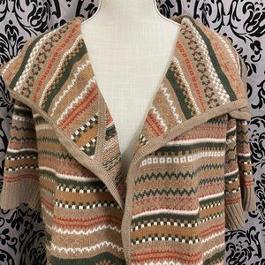 Tan cardigan sweater